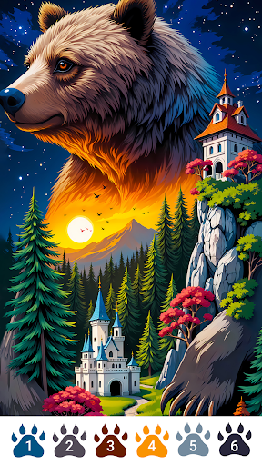 Wild Color - Paint by Number ekran görüntüsü