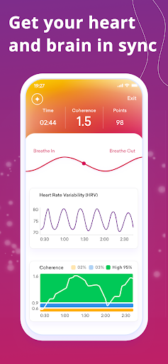HeartMath ekran görüntüsü