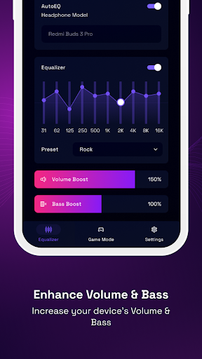 Volume Booster - Equalizer Pro ekran görüntüsü
