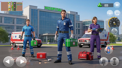 Ambulance Simulator: Rescue 3D ekran görüntüsü