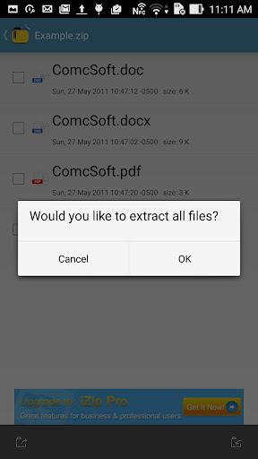 iZip - Zip Unzip Tool ekran görüntüsü