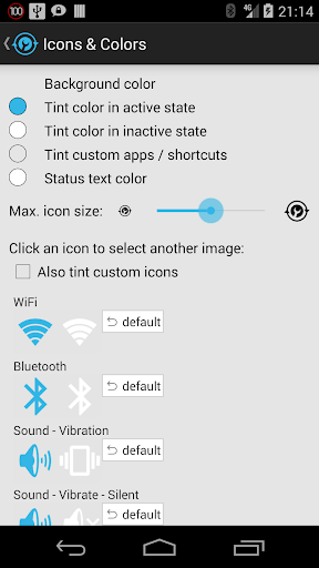 Notification Toggle ekran görüntüsü