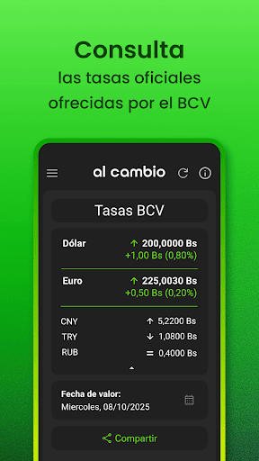 Al Cambio - Dólar en Venezuela ekran görüntüsü