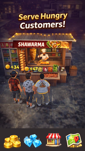 Shawarma Street Simulator ekran görüntüsü