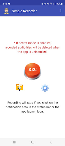 Simple Recorder (BlackBox) ekran görüntüsü