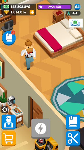 Idle Barber Shop Tycoon - Game ekran görüntüsü