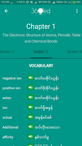 360ed Highschool Chemistry ekran görüntüsü