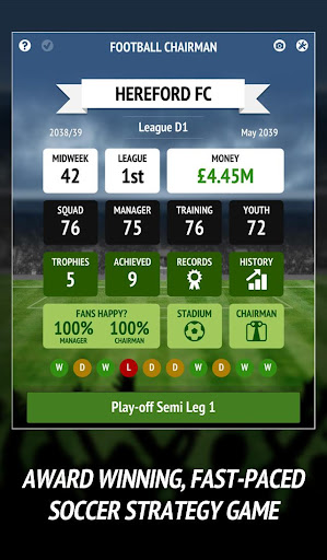 Football Chairman Pro ekran görüntüsü