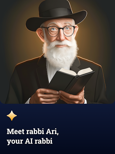Rabbi Ari: AI Judaism Chatbot ekran görüntüsü