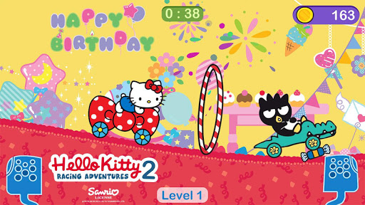 Hello Kitty oyunları - araba ekran görüntüsü