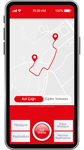 Afad Acil Çağrı ekran görüntüsü