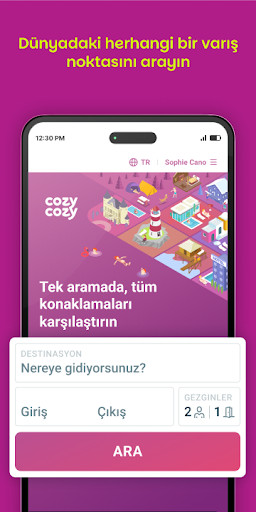 Cozycozy: Konaklama Yerleri ekran görüntüsü