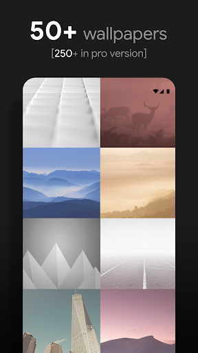 Lines Dark - Icon Pack ekran görüntüsü