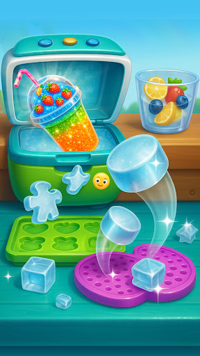 Icy Slushy Maker Drink Game ekran görüntüsü