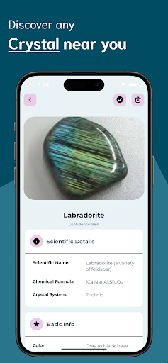 Crystal Identifier ekran görüntüsü