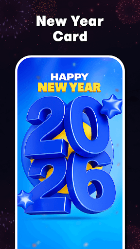 New Year Photo Frame 2026 ekran görüntüsü