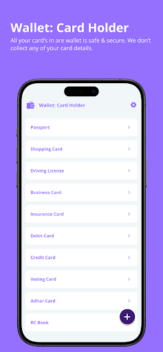 Wallet: Card Holder ekran görüntüsü