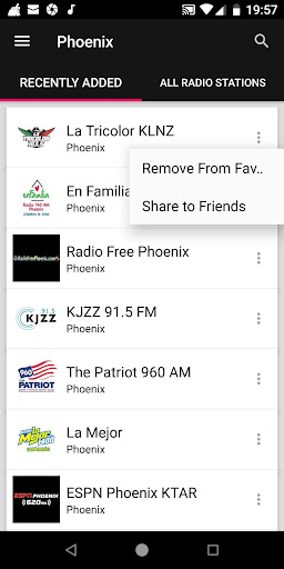 Phoenix Radio Stations - USA ekran görüntüsü