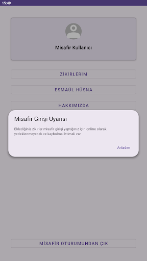 Zikir Sayar / Dijital Tesbih ekran görüntüsü