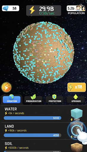 Idle World - Build The Planet ekran görüntüsü