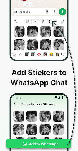 Romantic Love Emoji WAStickers ekran görüntüsü