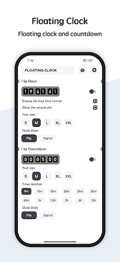 Floating Clock and Countdown ekran görüntüsü
