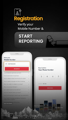Way2News Reporter App ekran görüntüsü