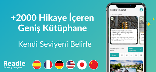 Readle: Her Gün Dil Öğrenin ekran görüntüsü
