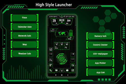 High Style Launcher 2024 ekran görüntüsü