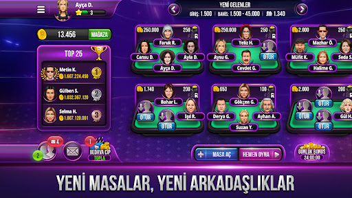 Rakkip Çanak Okey ekran görüntüsü