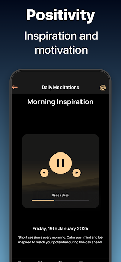 Serenity: Guided Meditation ekran görüntüsü