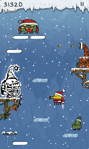 Doodle Jump Christmas Special ekran görüntüsü