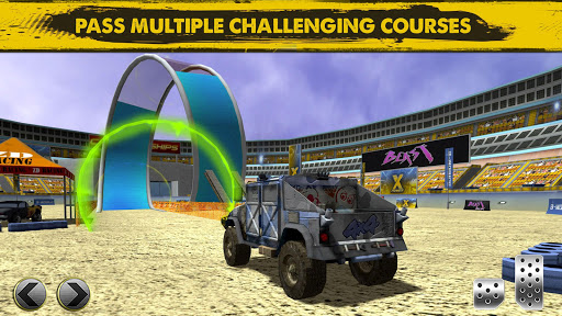3D Monster Truck Parking Game ekran görüntüsü