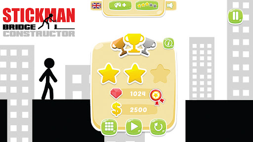 Stickman Bridge Constructor ekran görüntüsü