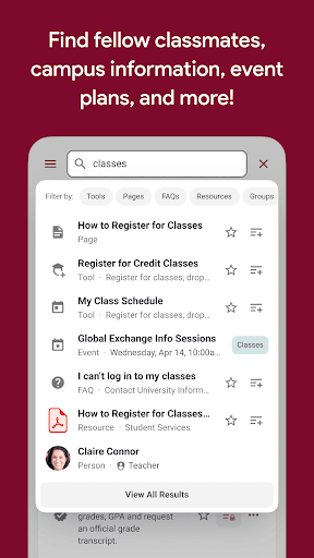 MyWashcoll Portal ekran görüntüsü