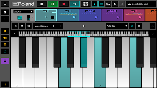 Roland Zenbeats Music Creation ekran görüntüsü