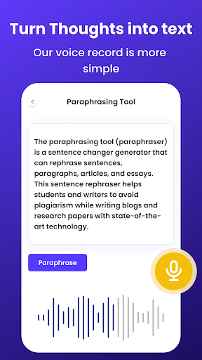Ai Paraphrase Tool ekran görüntüsü