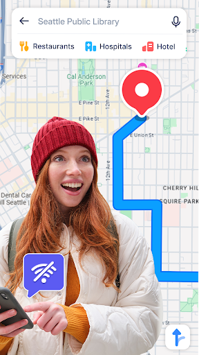 Offline Haritalar: GPS Navi ekran görüntüsü