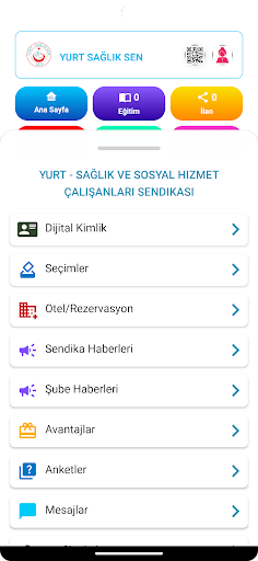 Yurt Sağlık Sen ekran görüntüsü