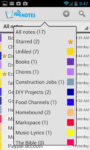 Fliq Notes Notepad ekran görüntüsü