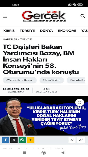 Kıbrıs Gerçek ekran görüntüsü