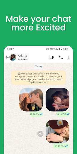 Aşk Çıkartmaları - WASticker ekran görüntüsü