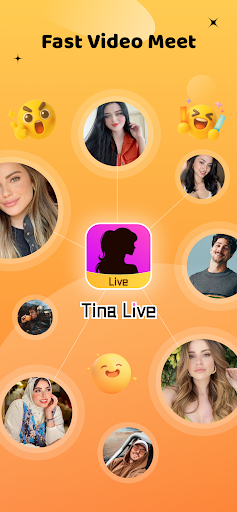 Tina Live - Video Chat & Meet ekran görüntüsü