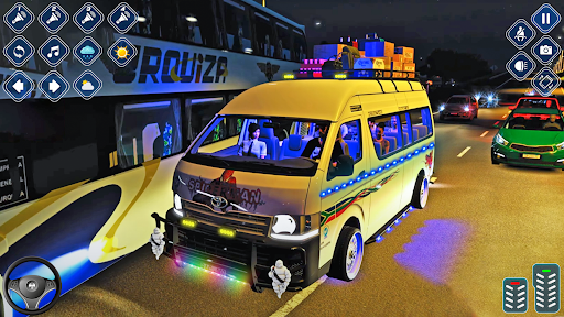 City Van Driving Game 2025 ekran görüntüsü