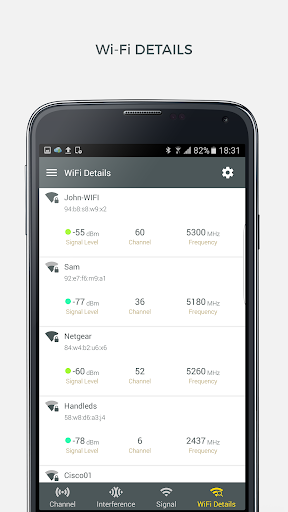 WiFi Analyzer and Surveyor ekran görüntüsü