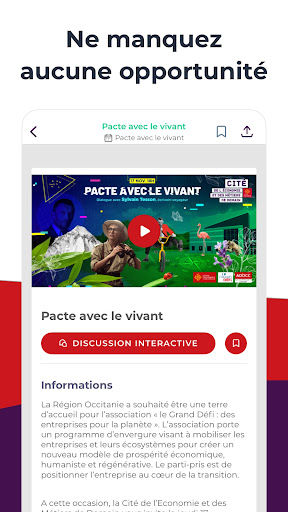 Cité Economie Métiers Demain ekran görüntüsü