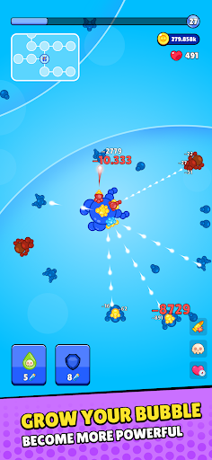 Bubble Tanks - Idle Defense ekran görüntüsü