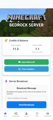 Dedicated Minecraft Server ekran görüntüsü