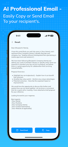 Email Generator: Email Writer ekran görüntüsü