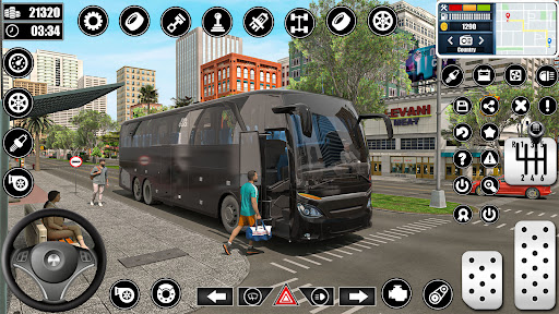 Coach Bus Driving - Bus Games ekran görüntüsü